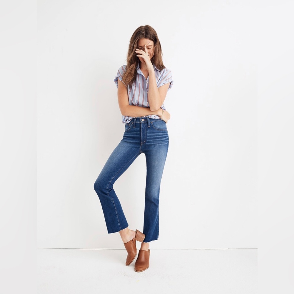 Madewell Cali-Demi Boot Jean